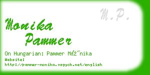 monika pammer business card